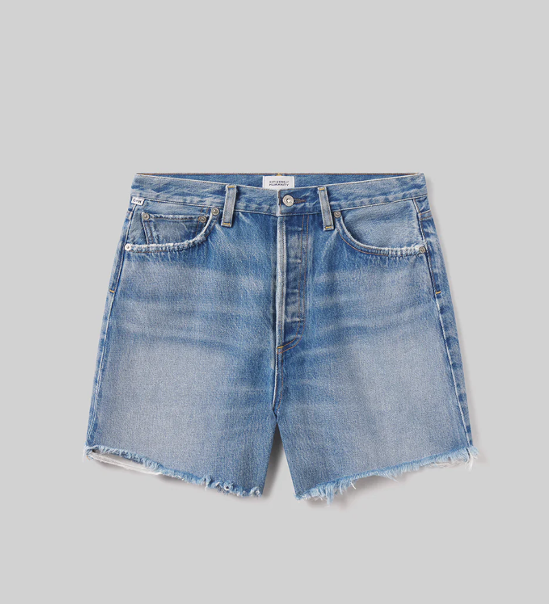 CITIZENS OF HUMANITY - Marlow Long Short in Desi Denim Shorts