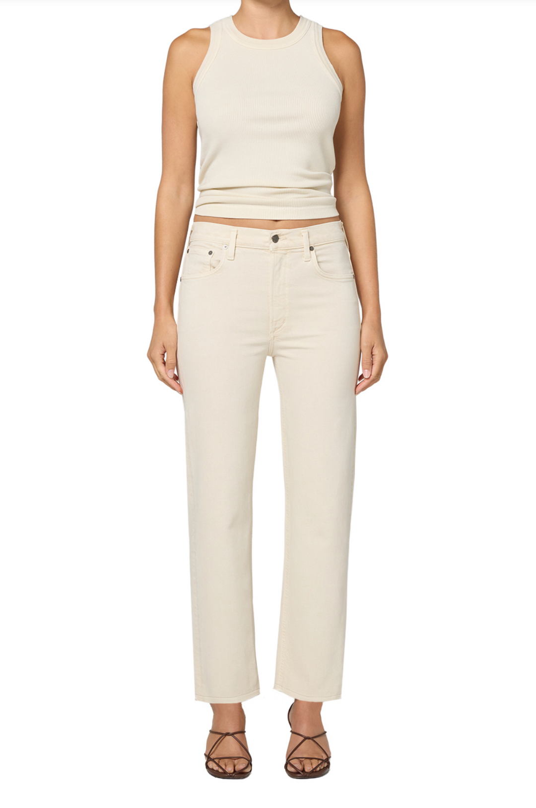 CITIZENS OF HUMANITY - Palma Straight in Almond Jeans