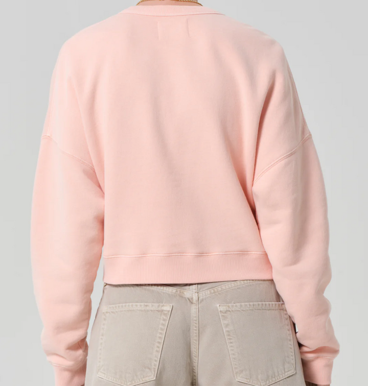 CITIZENS OF HUMANITY - Rhomboid Henley in Melon Creme Shirt