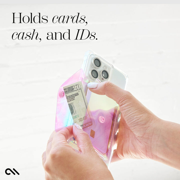 CASE MATE - Soap Bubble MagSafe Snap Wallet