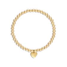 Alexa Leigh - Yours Truly Bracelet in Gold (6.5)
