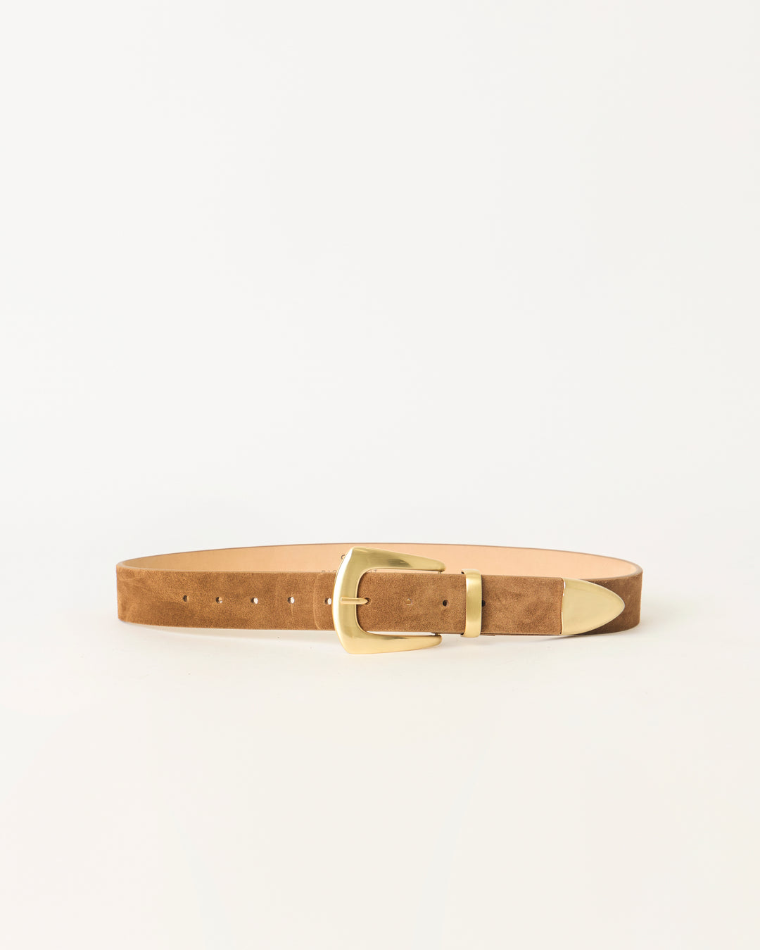 B-LOW THE BELT - JORDANA MINI SUEDE in Bronze Brushed Brass Belt
