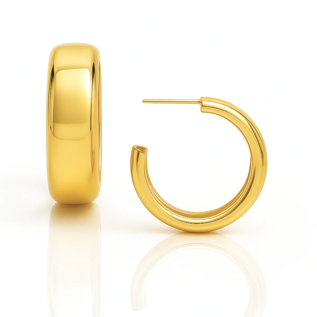 ELLIE VAIL - Cosa Mini Hoop Earring in Gold Jewelry