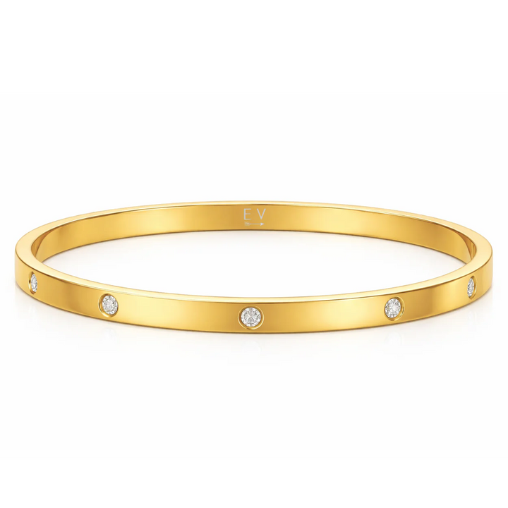 ELLIE VAIL - Jordyn Bangle Bracelet in Gold Jewelry