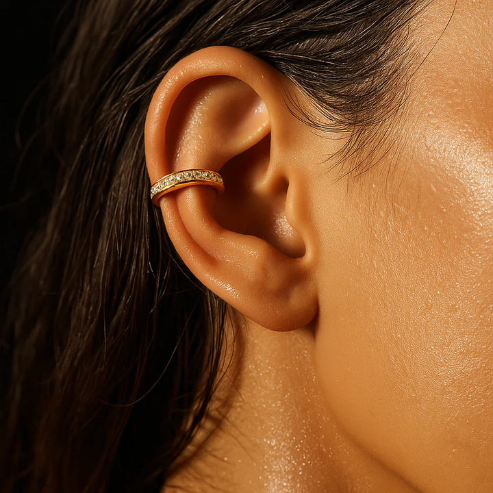 ELLIE VAIL - Leila Ear Cuff in Gold Jewelry