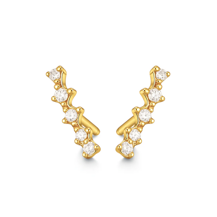 ELLIE VAIL - Lolita Climber Stud Earring in Gold Jewelry