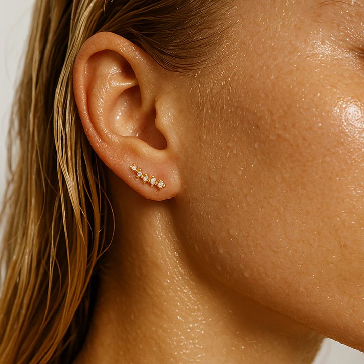 ELLIE VAIL - Lolita Climber Stud Earring in Gold Jewelry