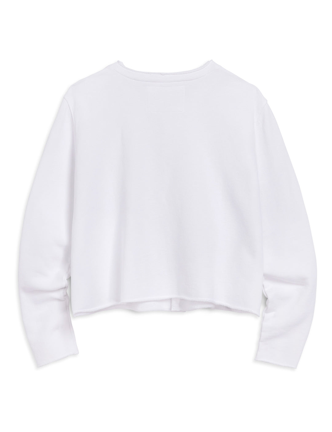 FRANK & EILEEN - Jackie Triple Fleece Cardigan in White Cardigans