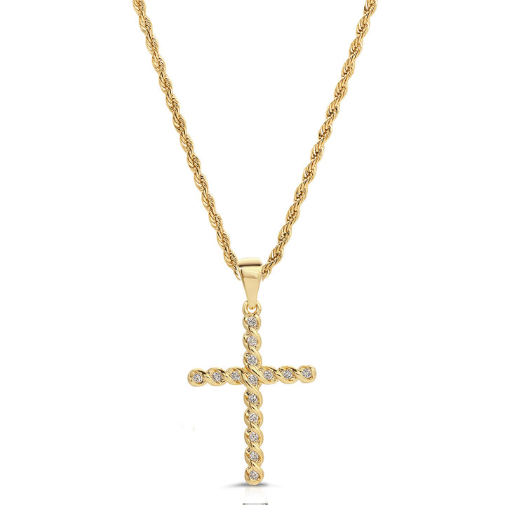 Joy Dravecky - Vintage French Cross Necklace