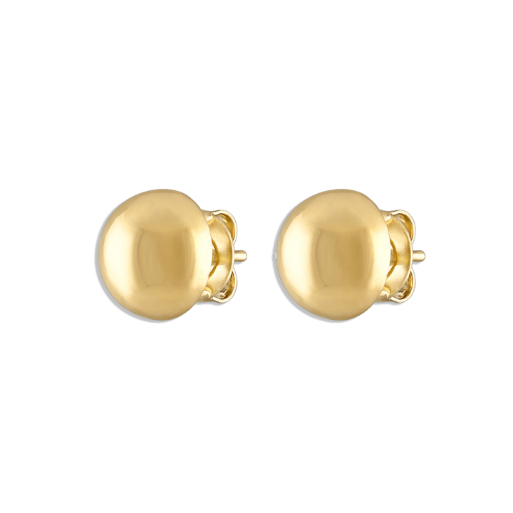Alexa Leigh- Gold Ball Studs Earrings- Gold