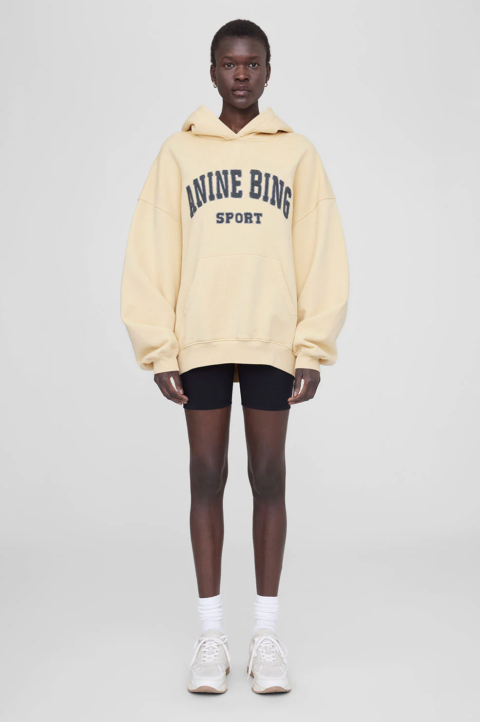 Anine Bing - Harvey Sweatshirt in Yellow