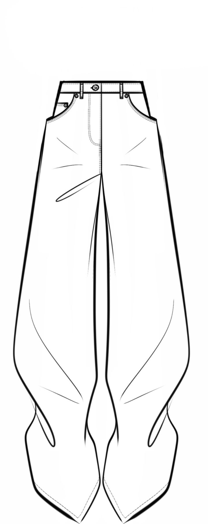 The Willow Embellished Wide Leg Jean