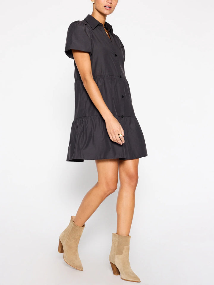 Brochu Walker - Havana Mini Dress in Washed Black