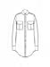 ULLA JOHNSON - Soren Silk Shirt in HERON TOPS