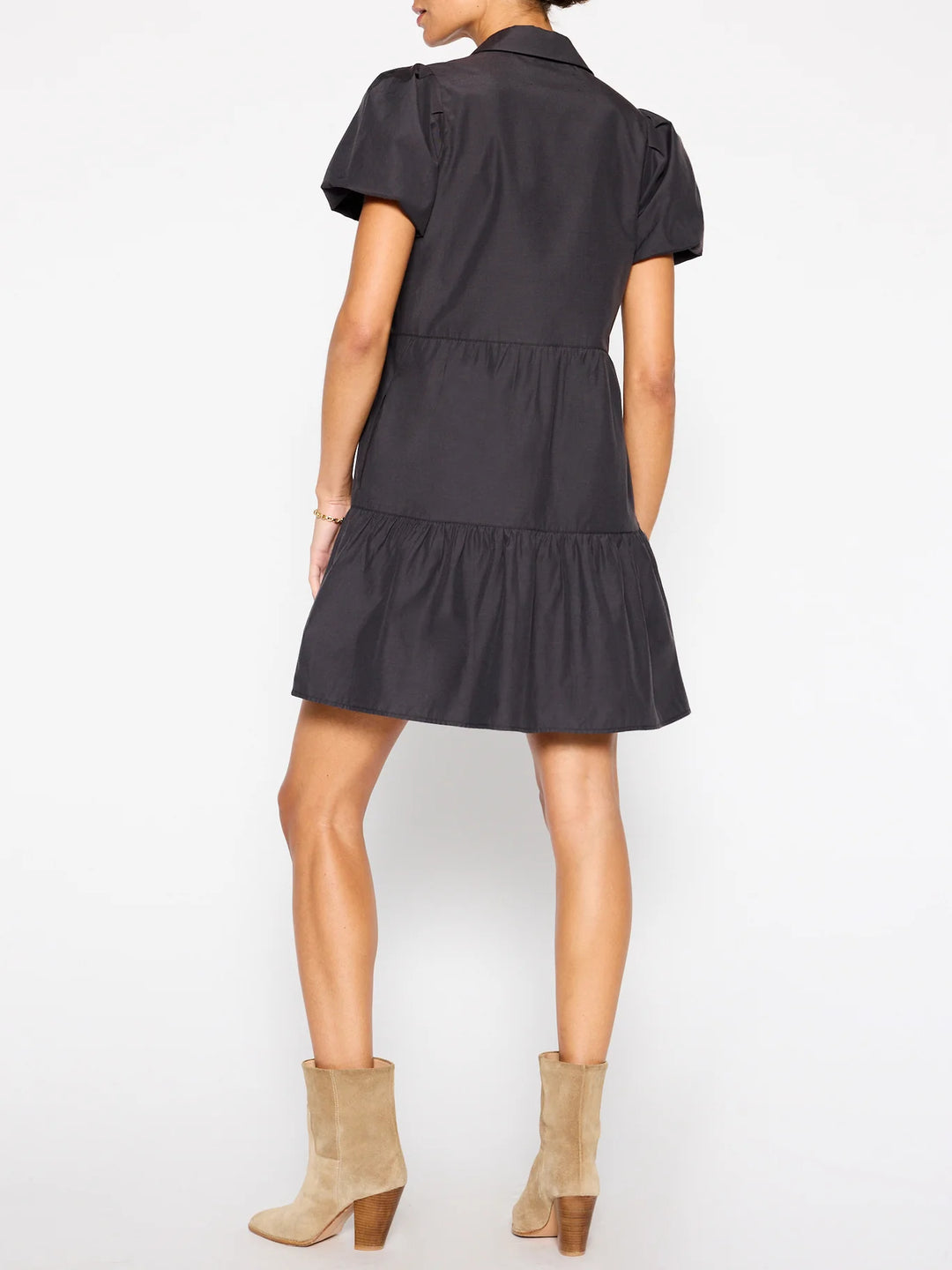 Brochu Walker - Havana Mini Dress in Washed Black