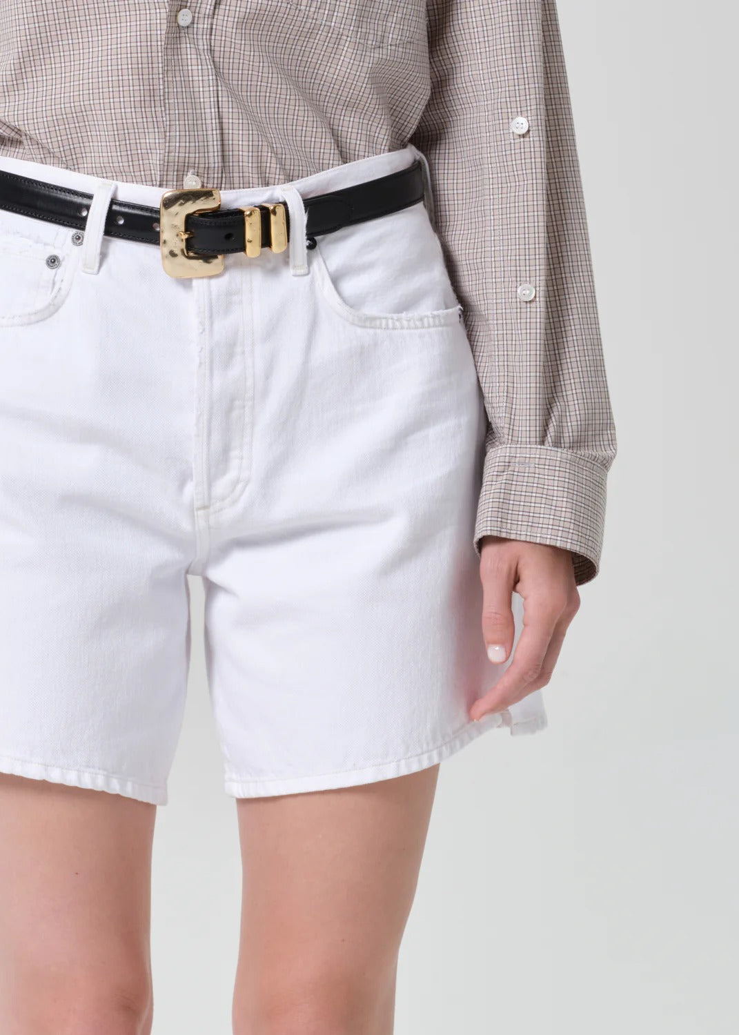Citizens of Humanity - Marlow Long Short in Lumier Denim Shorts