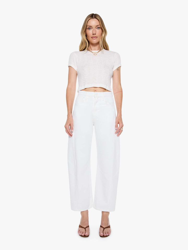 MOTHER - The Half Pipe Flood in Picket Fence jeans