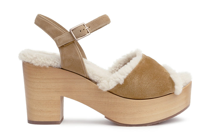 Pedro Garcia - Dril in Alpaca Velour and Shearling