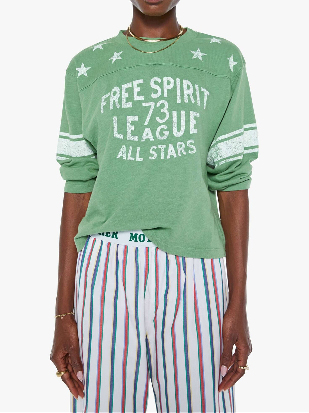 MOTHER - The Quarterback Tee in Free Spirit
