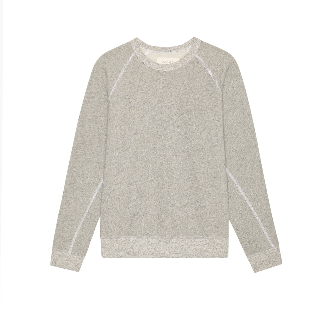 THE GREAT - The Rookie Sweatshirt in Varsity Grey