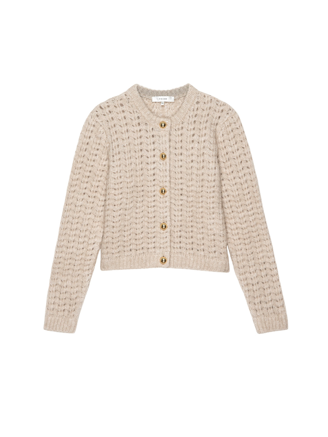 Frame - The Plush Cardigan in Mauve