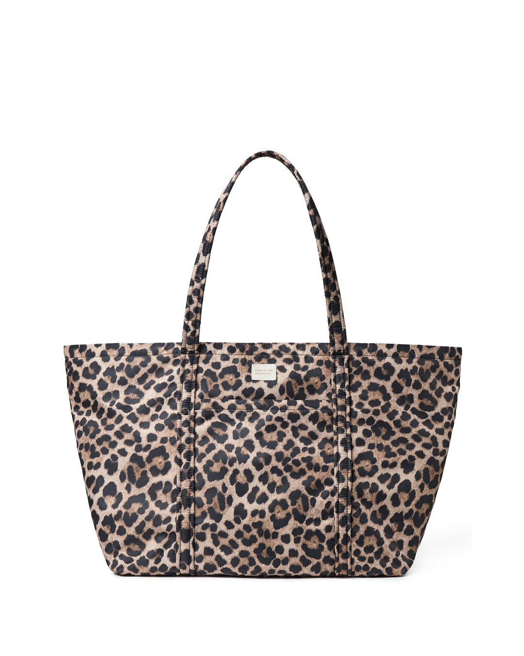 LOEFFLER RANDALL - Dina Travel Tote in Brushed Leopard