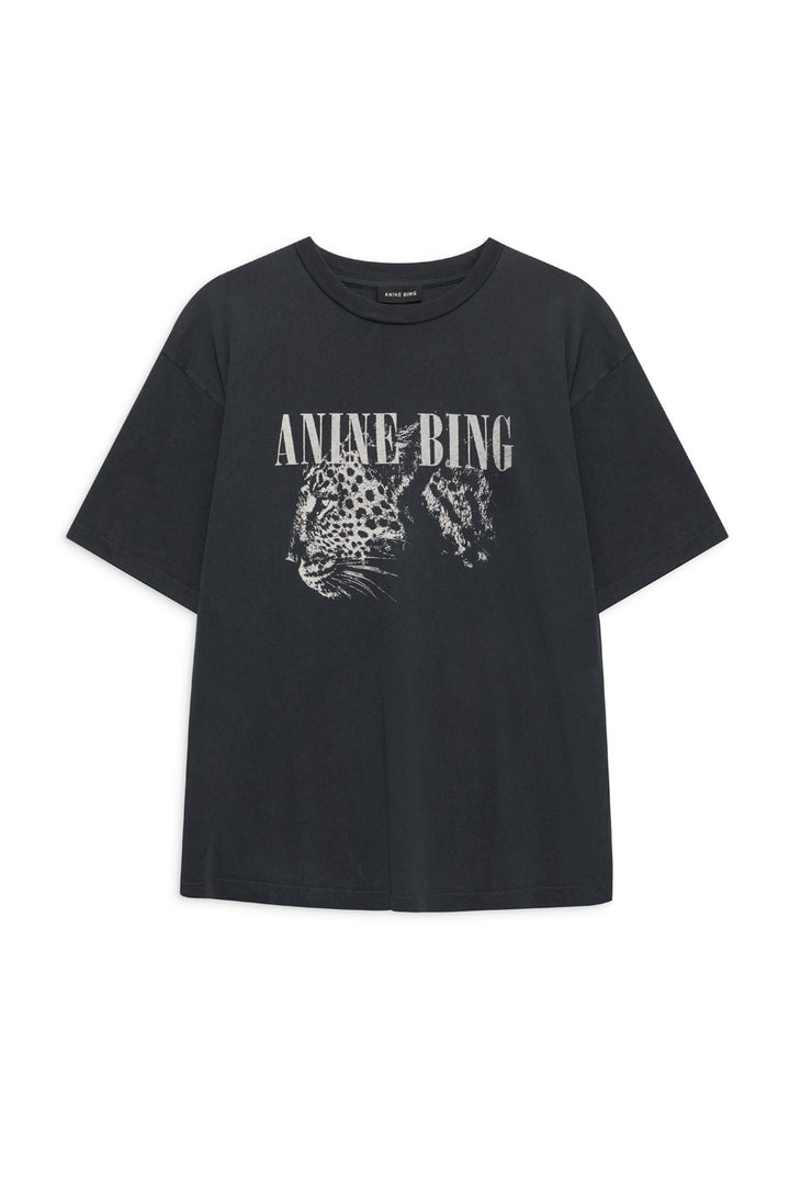 Anine Bing - Cohen Tee in Washed Black