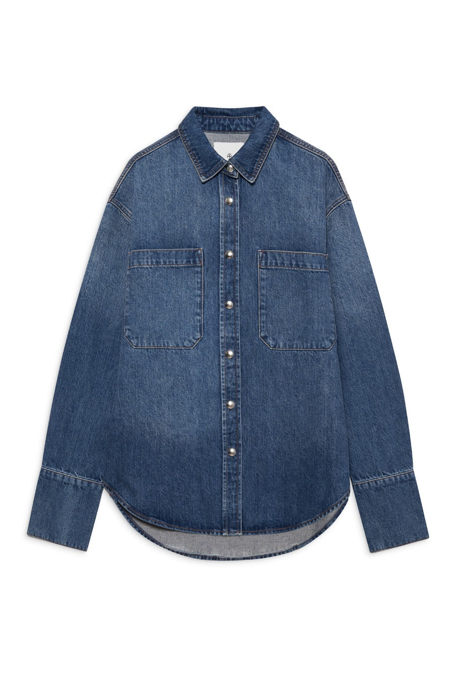 Anine Bing - Dante Shirt in Mosaic Blue