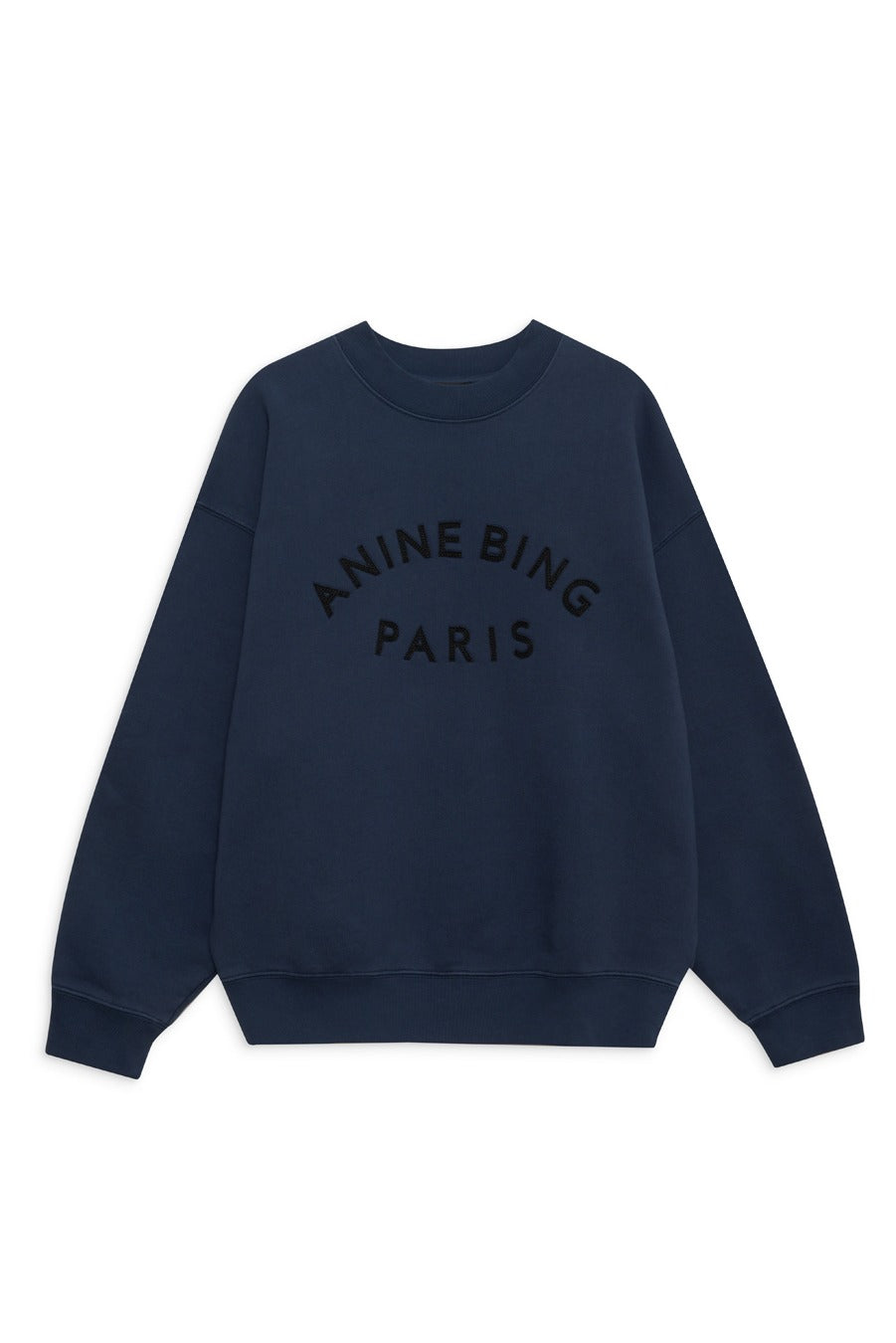 Anine Bing - Jaci Sweatshirt in Paris Washed Navy