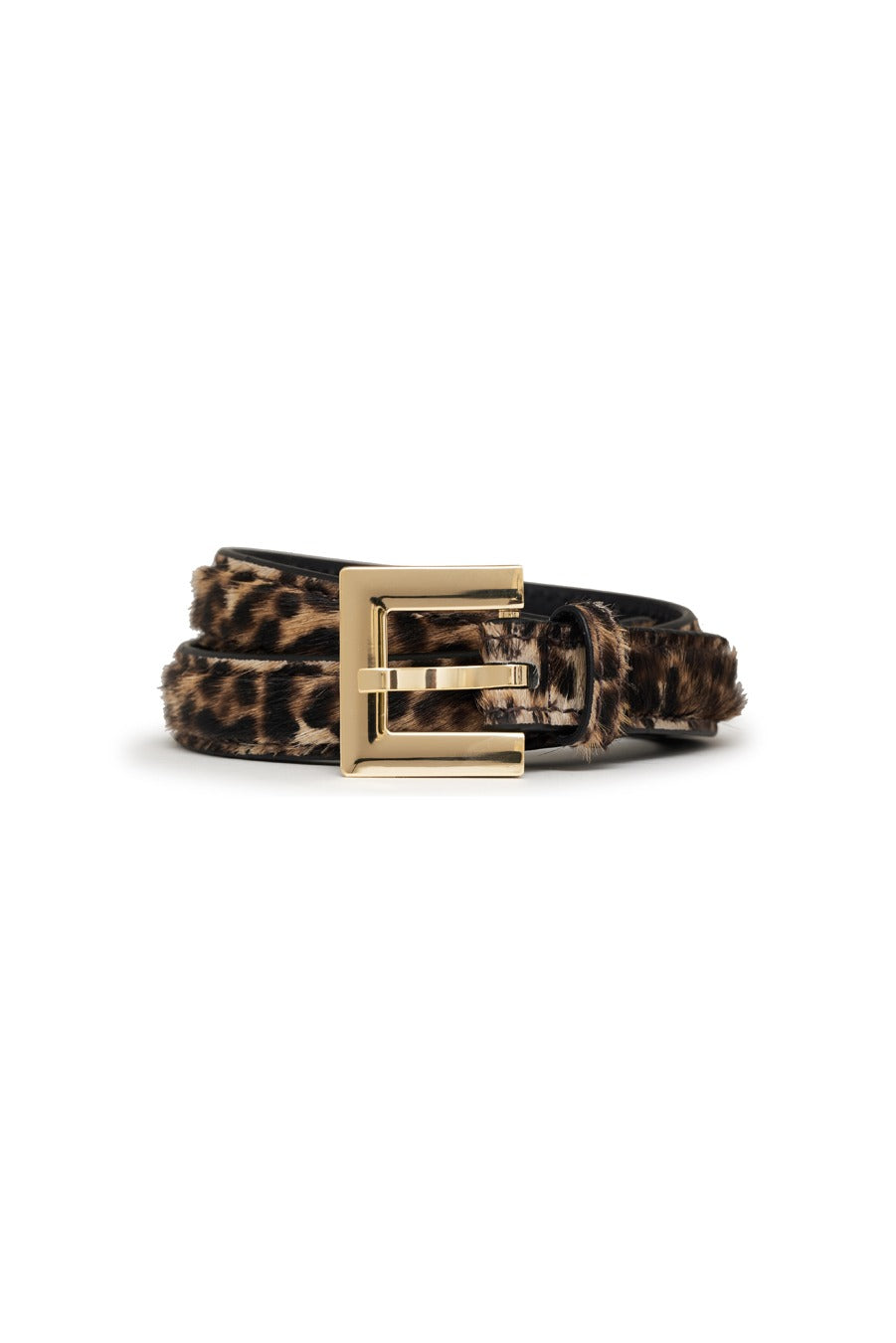 Anine Bing - Nicola Belt in Leopard Calf Hair