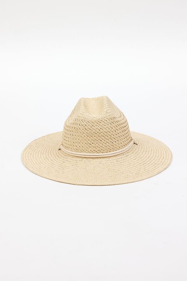Hat Attack - Packable Surfer Chinstrap Hat in Natural