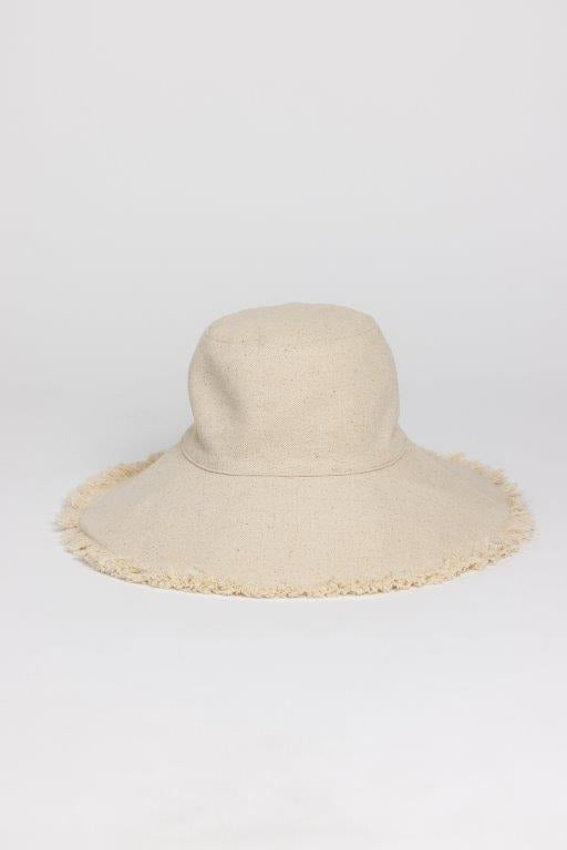 Hat Attack - Canvas Packable Sun Hat in Natural