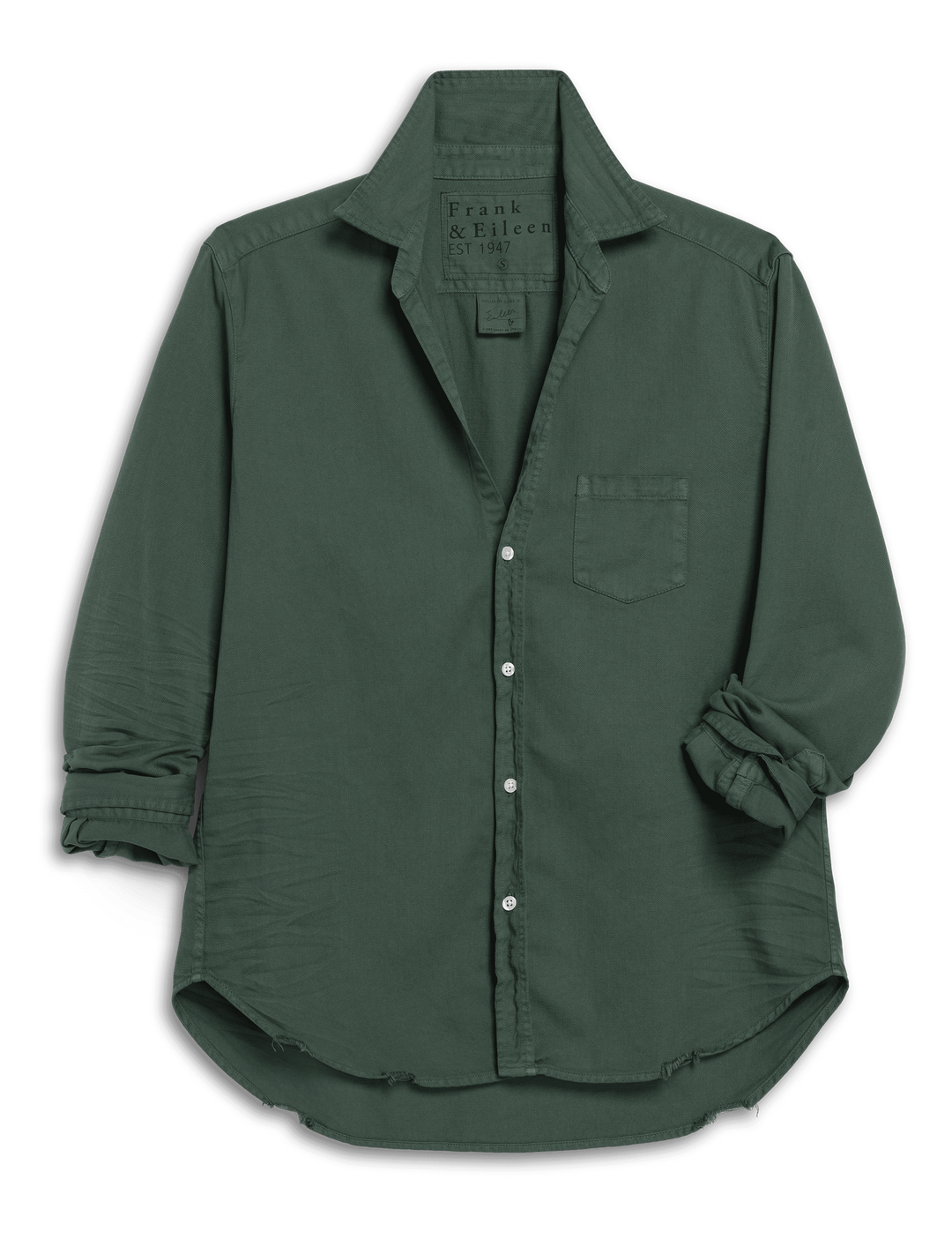 Frank & Eileen - Eileen Relaxed Button up Denim in Moss Desert
