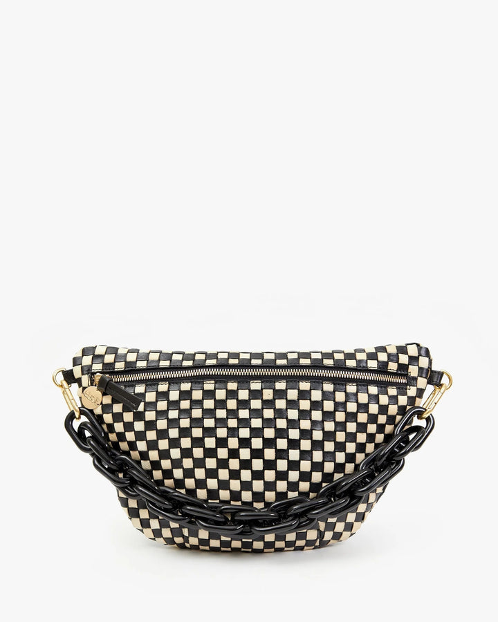 Clare V. - Shortie Strap in Black Resin