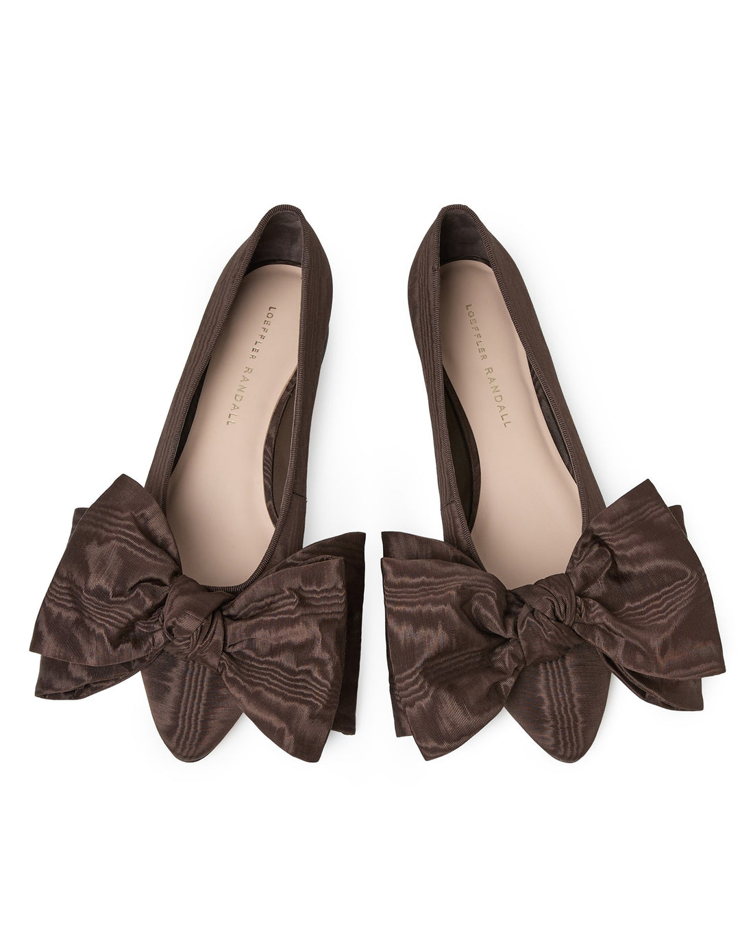 LOEFFLER RANDALL - Noa Bow Flat in Mocha