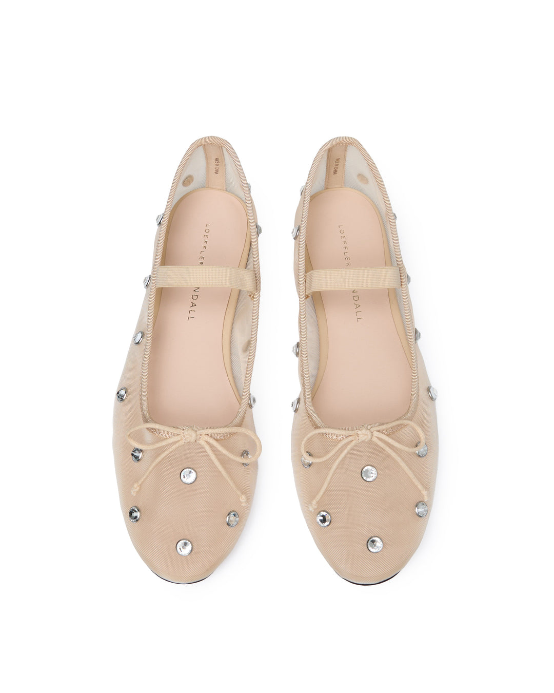 JENNI KAYNE - Leonie Soft Ballet Flat in Caramel Clear