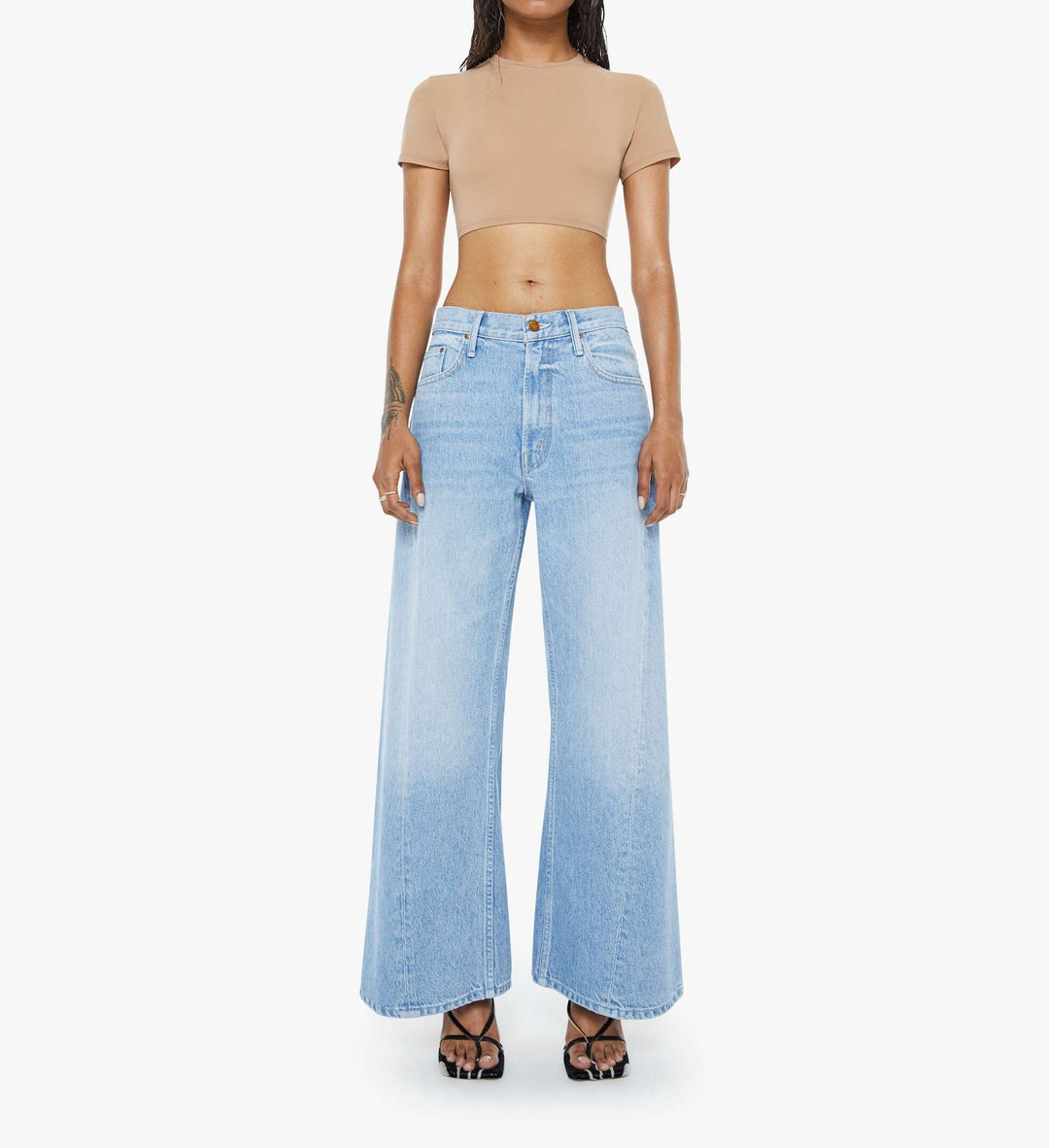 Mother Denim - Lil Lemon Twist Sneak in Munchies