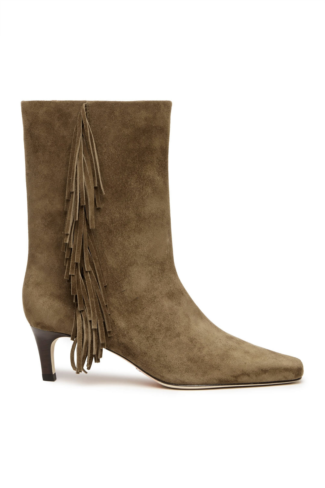 PAIGE - Aya Boots in Dark Olive
