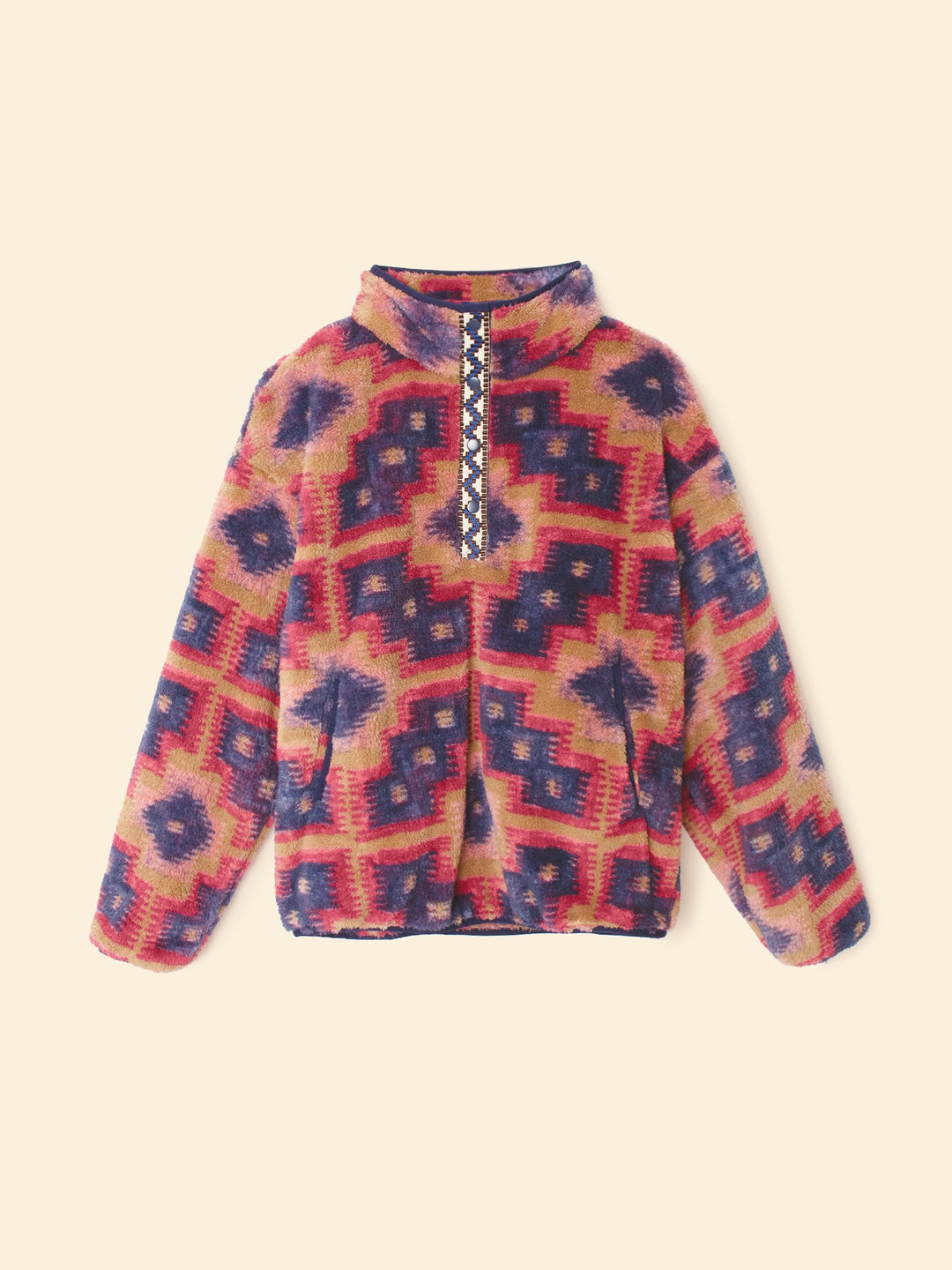 Xirena - Ridge Pullover in Mosaic Tile