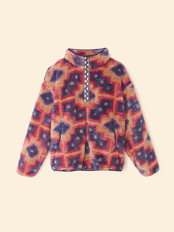 Xirena - Ridge Pullover in Mosaic Tile