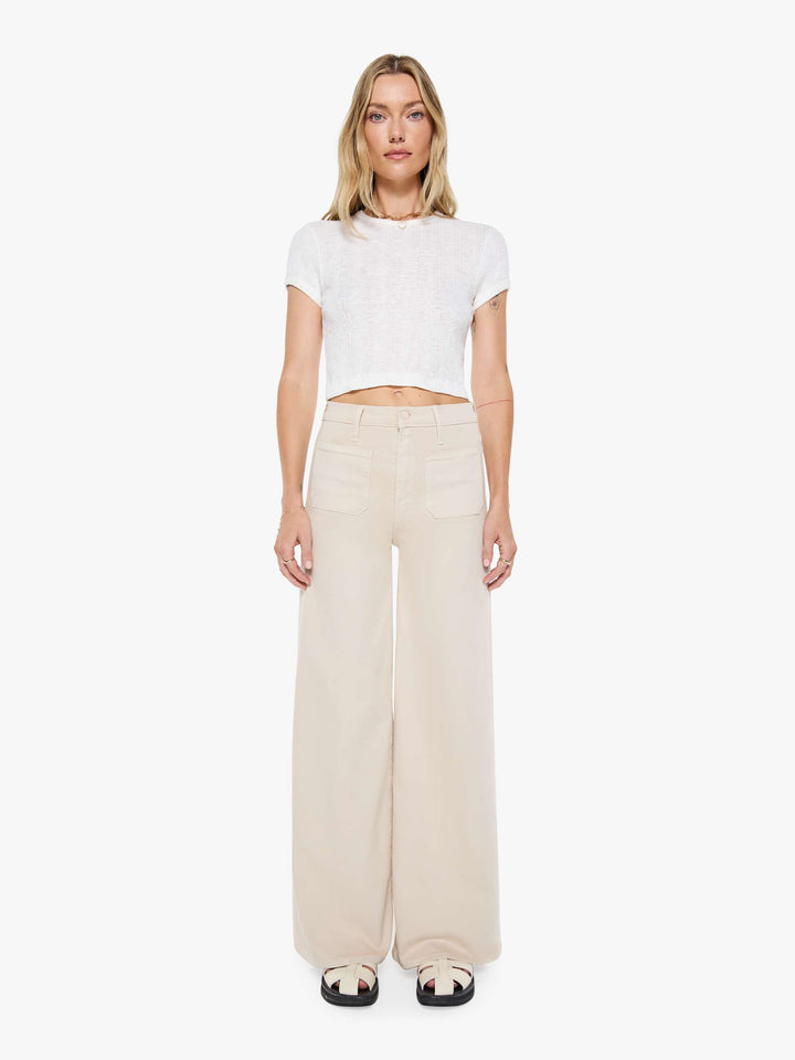 MOTHER - Patch Pocket Undercover Sneak in White Swan