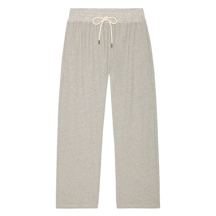 THE GREAT - The Horse Shoe Sweatpant in Varsity Grey Sweatpants