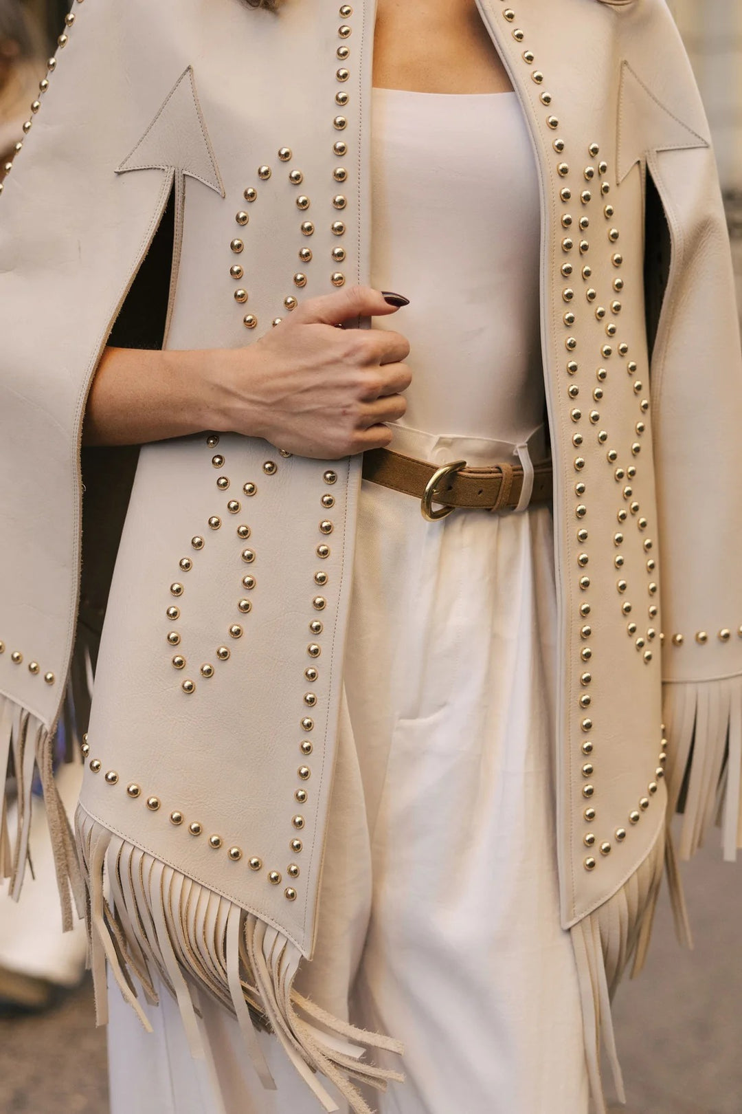 WESTERN & CO. - Cloud Nine Studded Cape