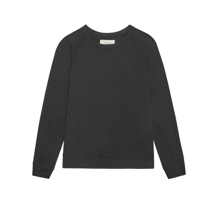 THE GREAT - The Rookie Sweatshirt in Almost Black