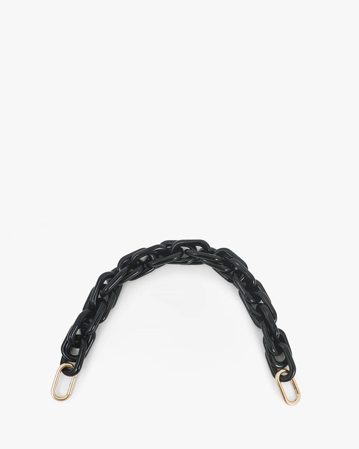 Clare V. - Shortie Strap in Black Resin