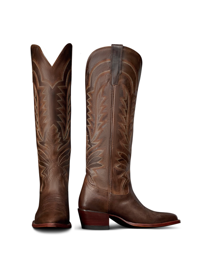 TECOVAS - The Abby in Mocha Goat Boots