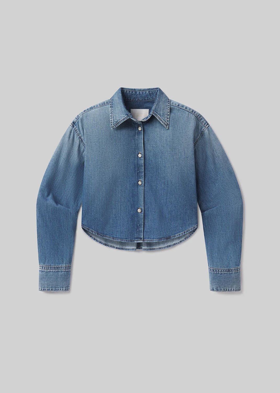 CITIZENS OF HUMANITY - Ana Cropped Shirt in Somerset Button Up Shirt