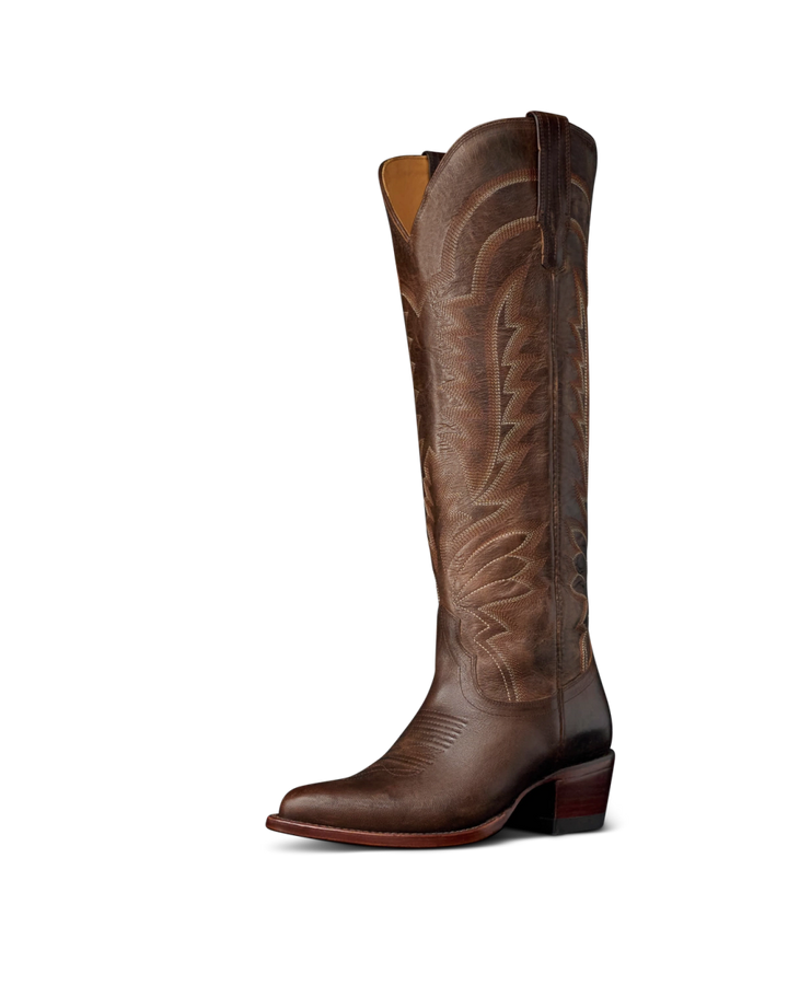 TECOVAS - The Abby in Mocha Goat Boots