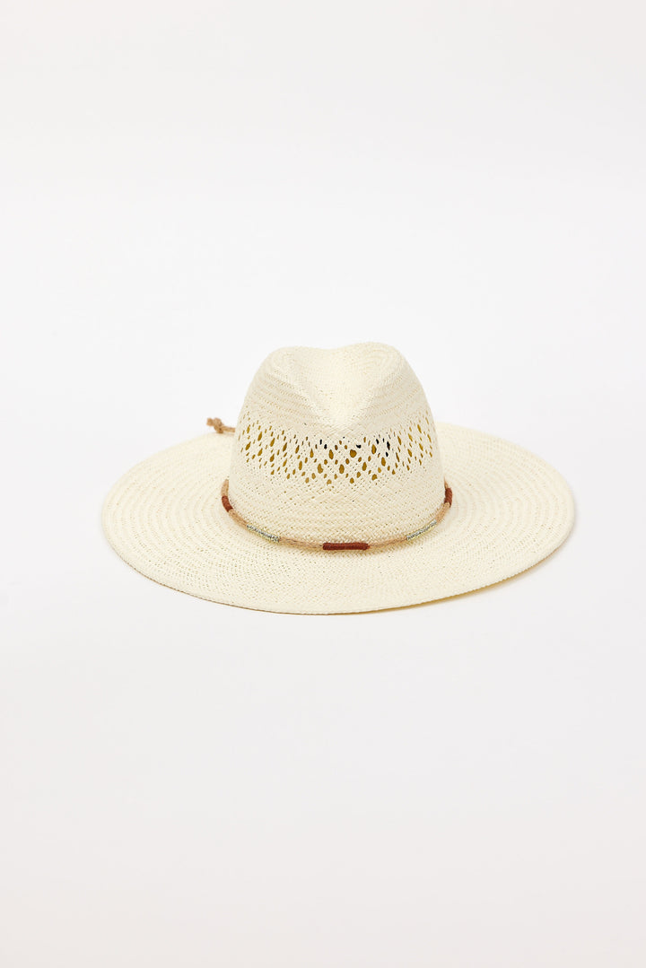 Hat Attack - Luxe Packable Sunhat in Bleach Jute
