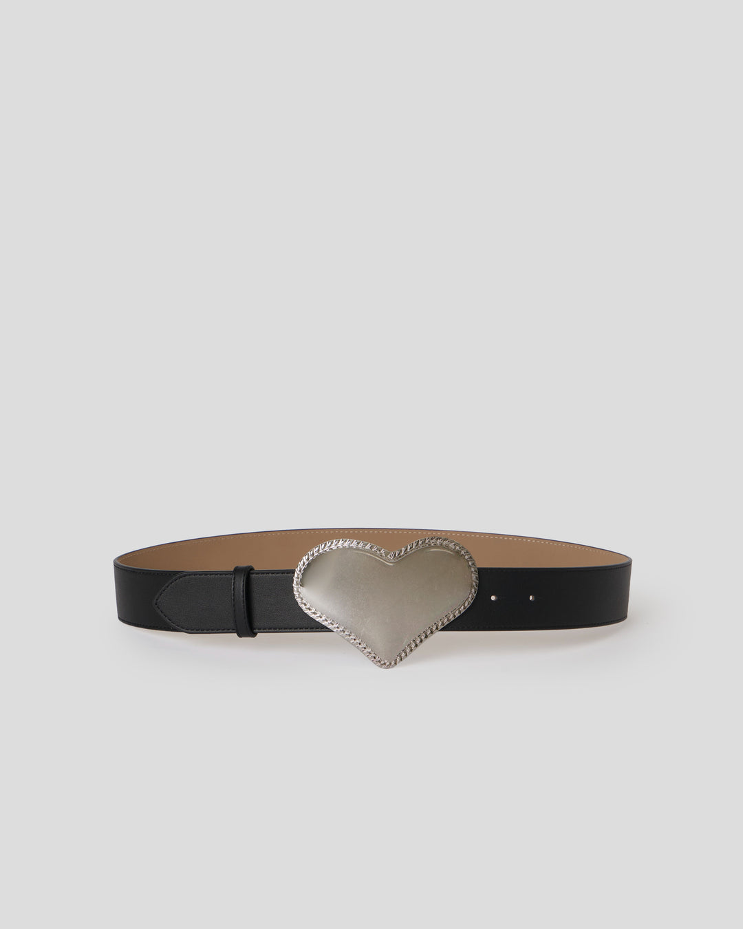 B-LOW THE BELT - Hughes Heart in Black Silver